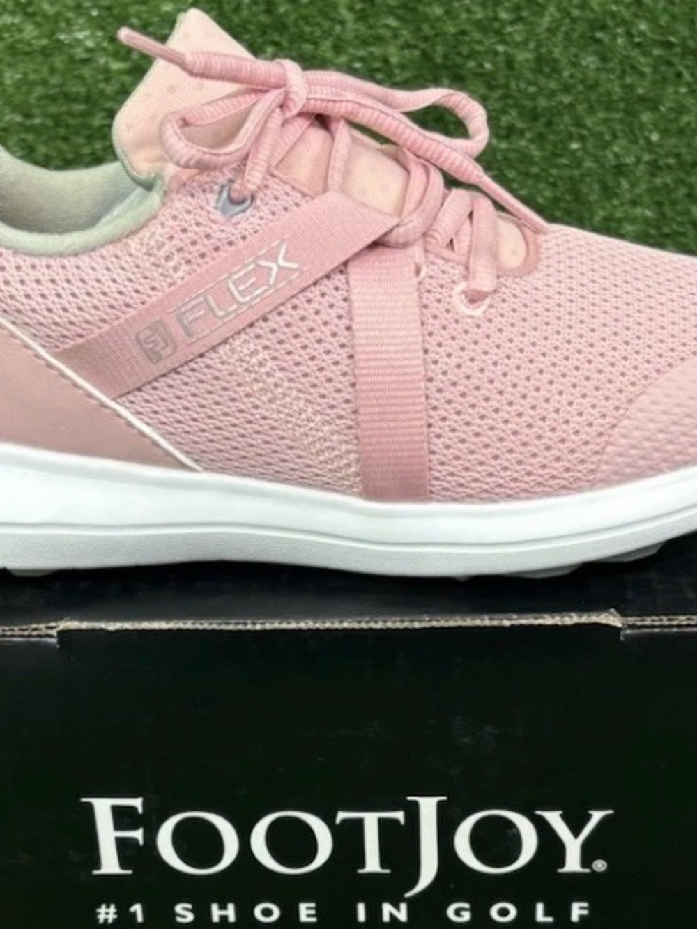 FootJoy Golf FLEX Light Pink Mesh Golf Shoe